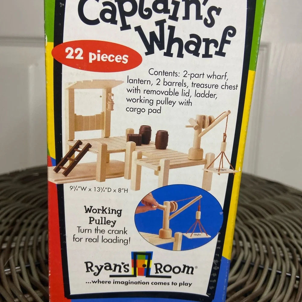 Educational building toy Captains Wharf